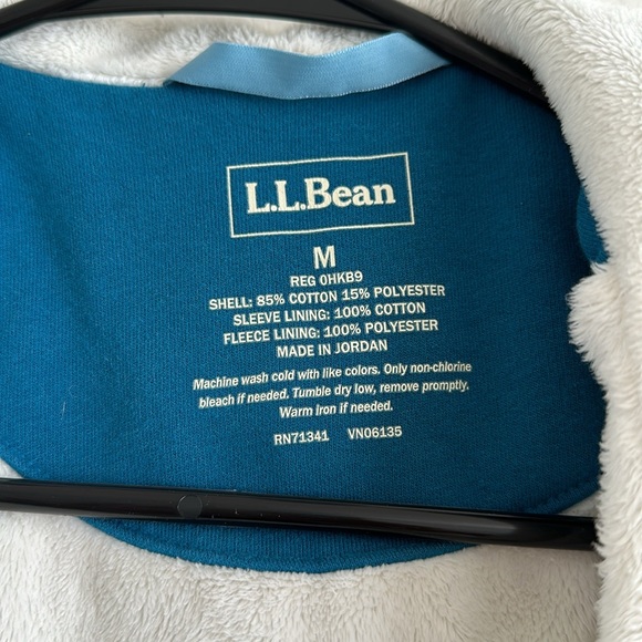 Women's Med L.L.Bean Sherpa-Lined Hoodie - Picture 6 of 9